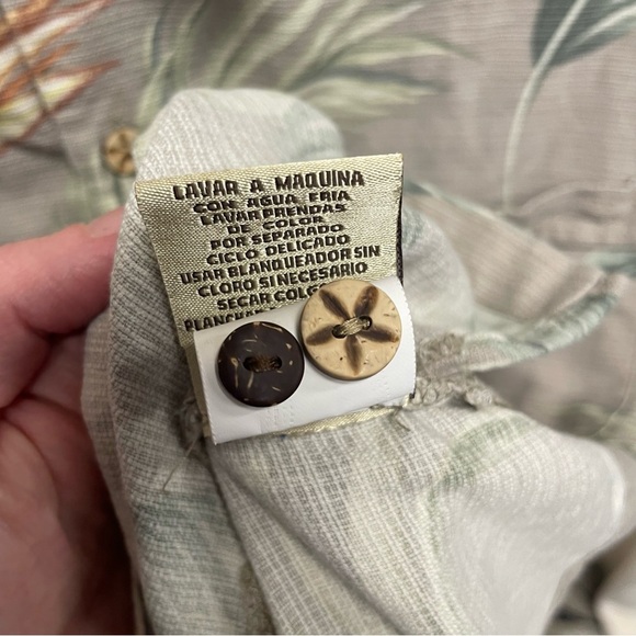 Jamaica Jaxx men’s Hawaiian silk shirt button up short sleeve XL vacation - Picture 4 of 9